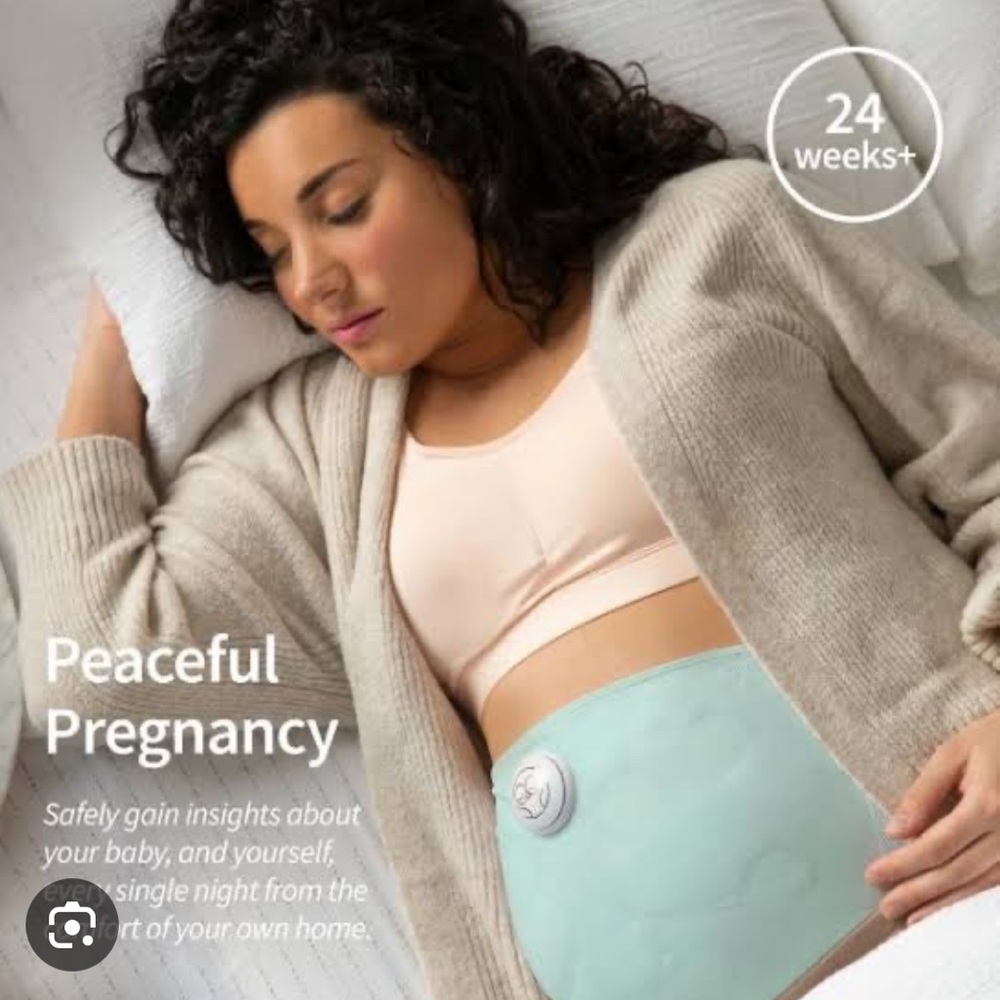Owlet Pregnancy Monitoring Belly Band- Mint Color